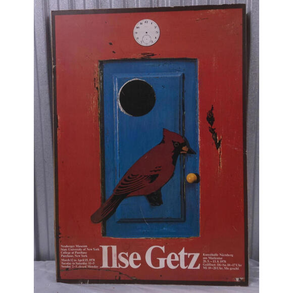 New York Museums Exhibition Poster 1978 by Ilse Getz - 23'' x 33''